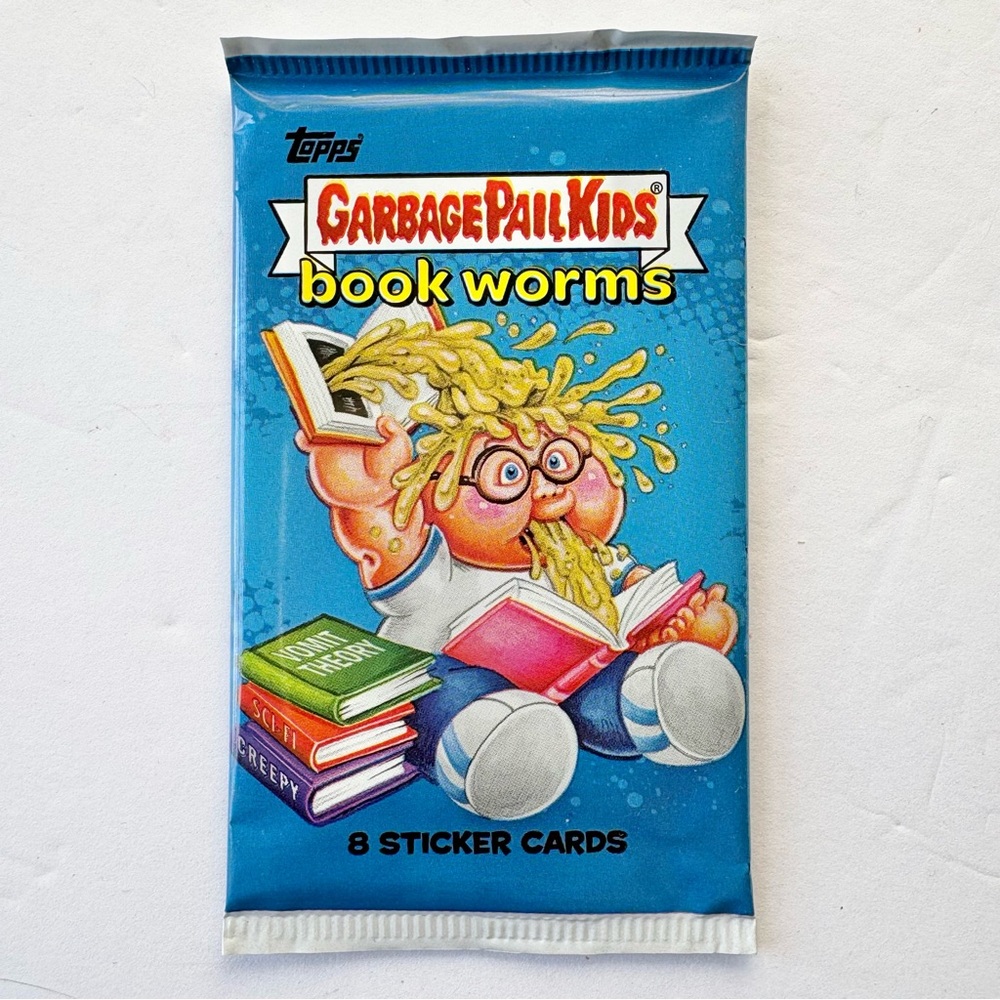 Garbage Pail Kids 2022 Bookworms 10 Foil Packs 80 Cards - Picture 2 of 4
